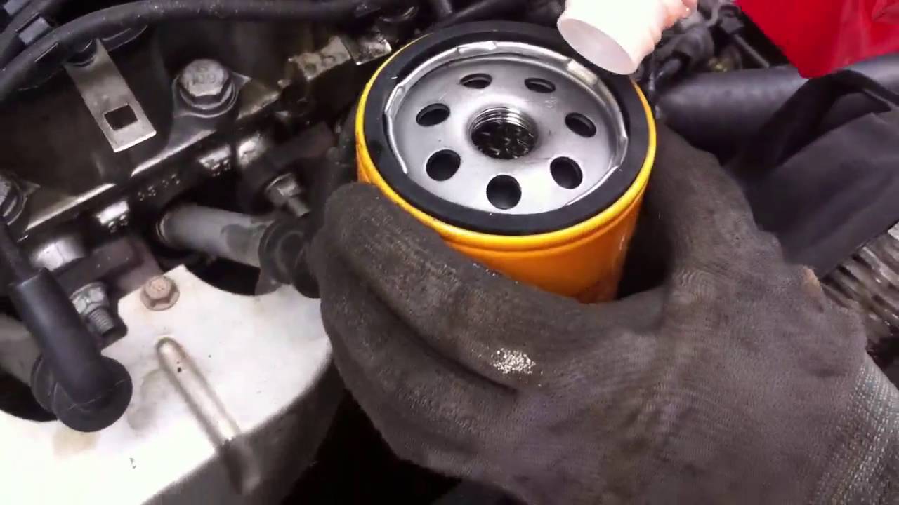 Cambio de filtro de aceite de motor autos BMW